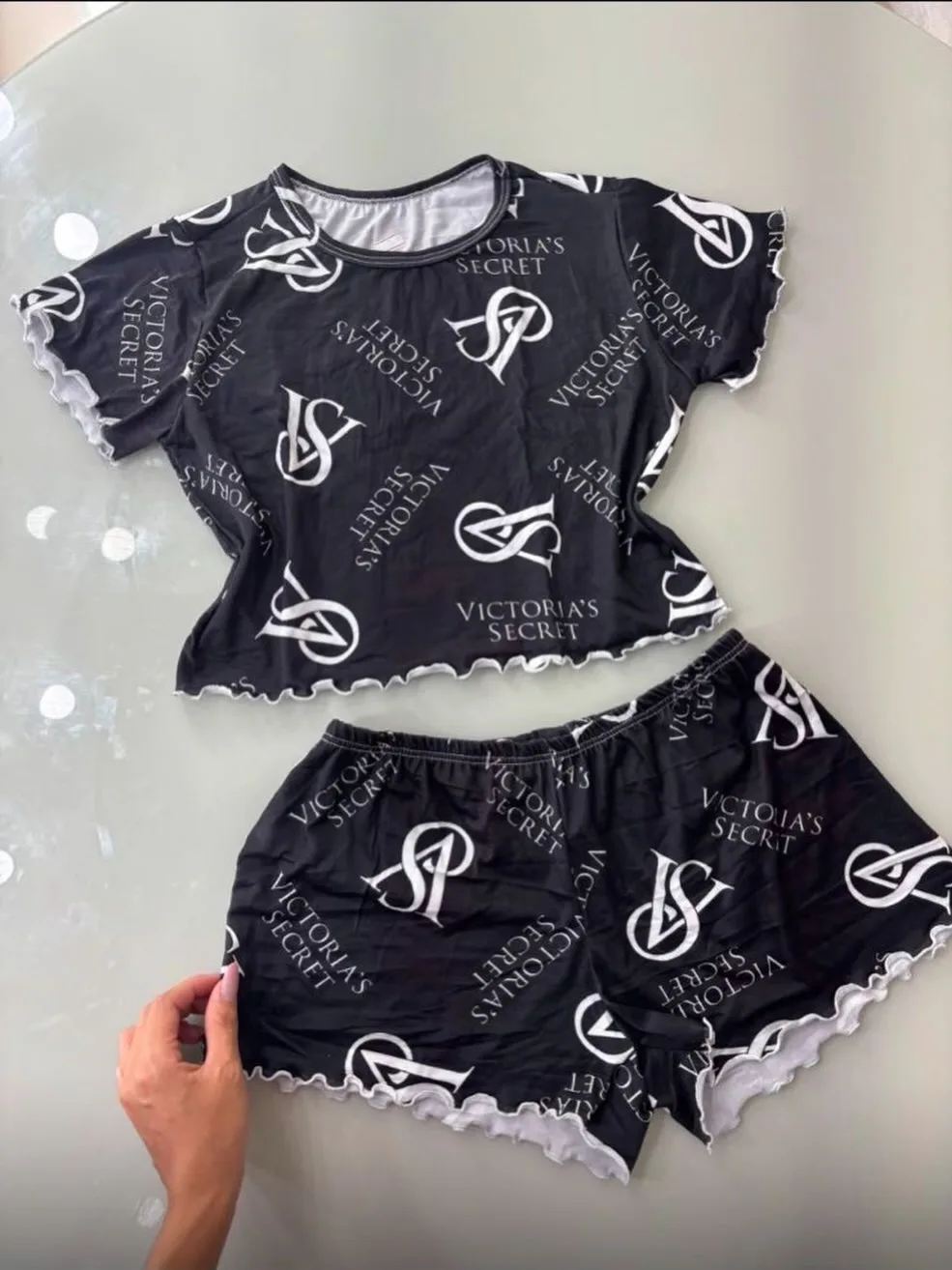 Pijama Victoria's Secret preto
